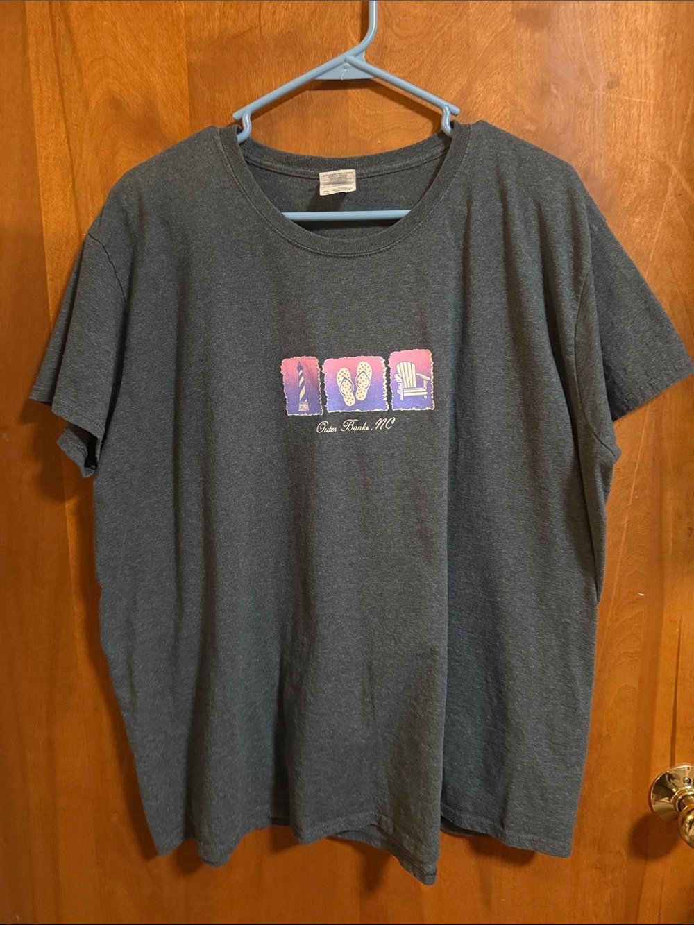 Grey Outer Banks Tee